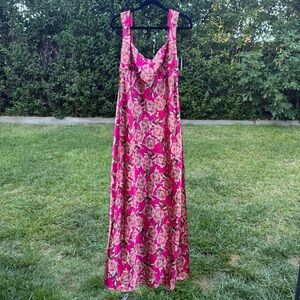 Wild Fable Vibrant Floral Maxi Dress in Size X-Large